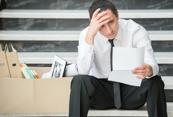 Hombre desempleado — Foto de Stock