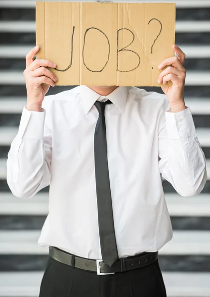 Werkloze man — Stockfoto