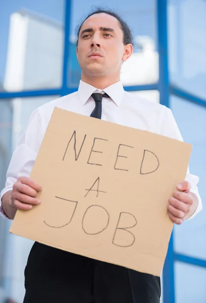 Unemployed man — Stock Photo, Image