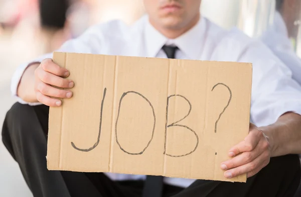 Unemployed man — Stock Photo, Image