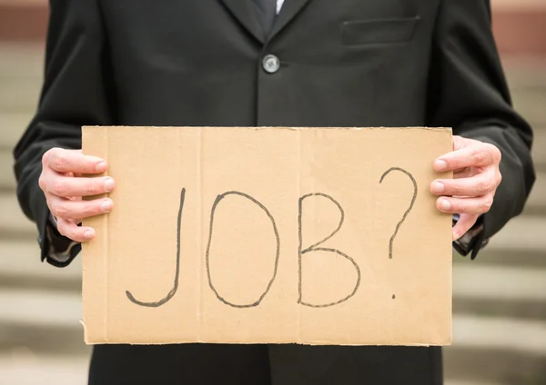 Unemployed man — Stock Photo, Image