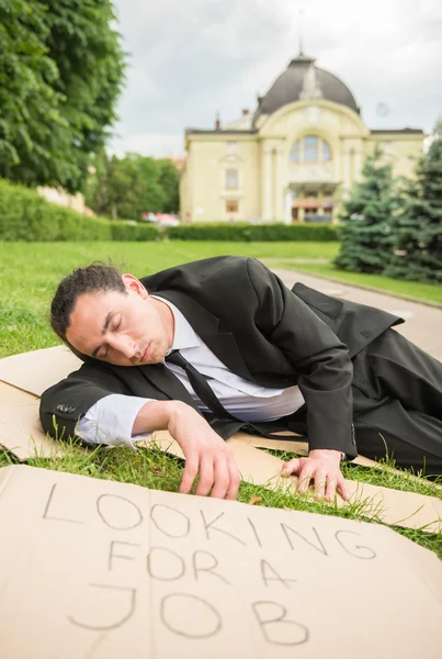 Werkloze man — Stockfoto