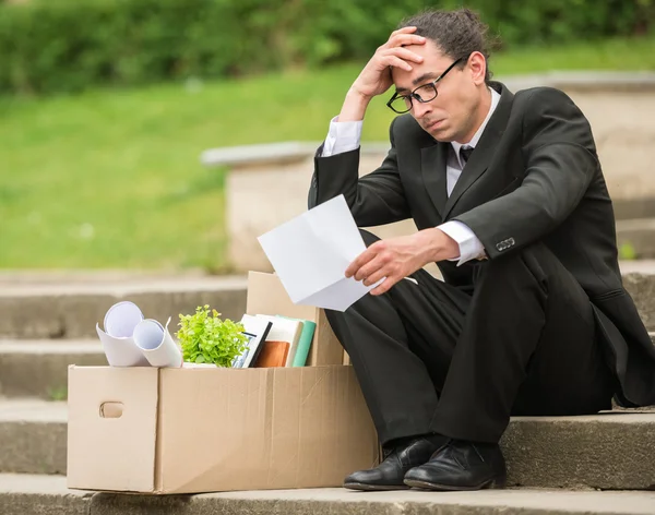 Werkloze man — Stockfoto