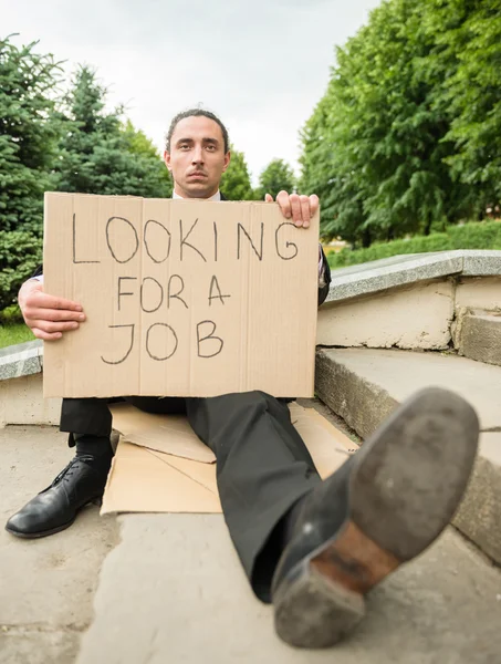 Werkloze man — Stockfoto