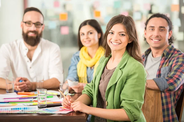 Equipo de diseño — Foto de Stock