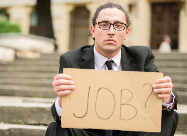 Unemployed man — Stock Photo, Image