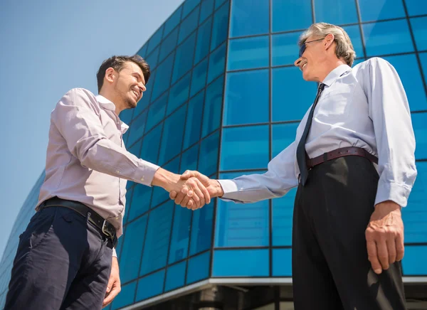 Negocios al aire libre — Foto de Stock