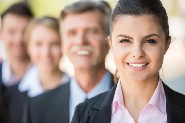 Negocios al aire libre — Foto de Stock