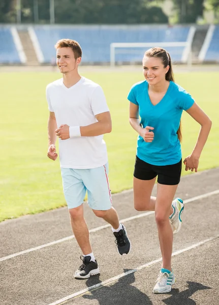 Allenamento del mattino — Foto Stock