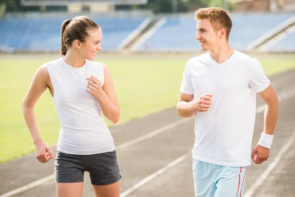 Allenamento del mattino — Foto Stock