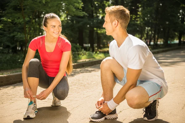 Morning workout — Stock Photo, Image