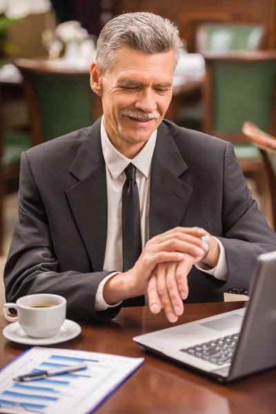 Business lunch — Stock Photo, Image