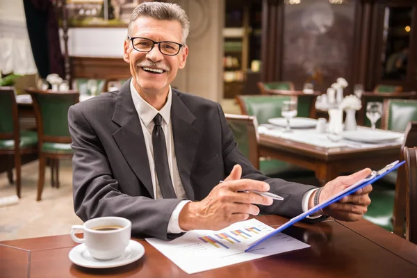 Business lunch — Stock Photo, Image