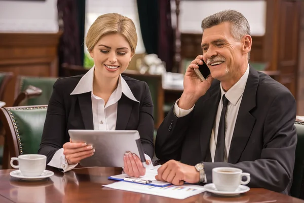 Business lunch — Stock Photo, Image