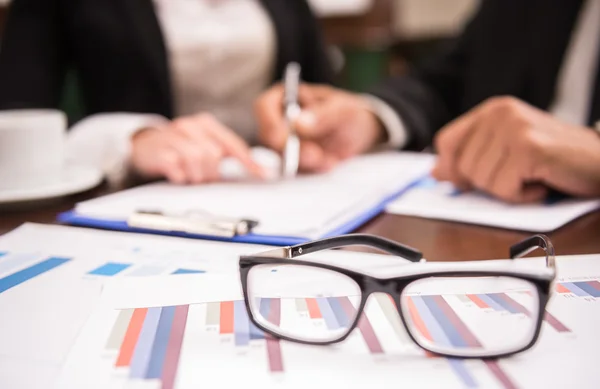 Business lunch — Stock Photo, Image