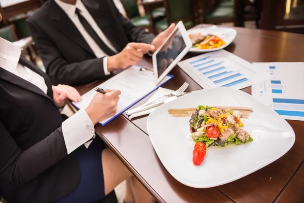 Business lunch — Stock Photo, Image