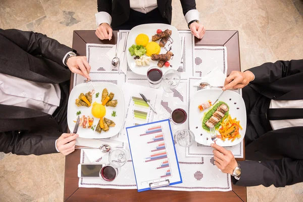 Affärslunch — Stockfoto