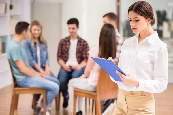 Gruppentherapie — Stockfoto