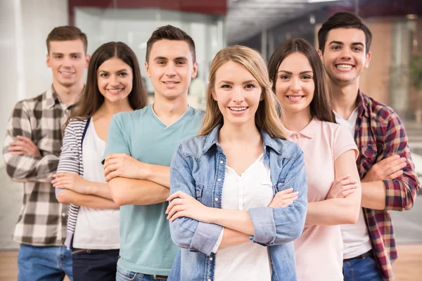 Interazione di gruppo — Foto Stock