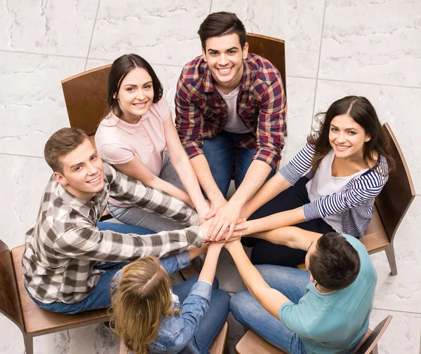 Interazione di gruppo — Foto Stock