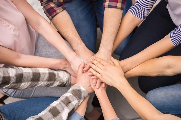 Interazione di gruppo — Foto Stock