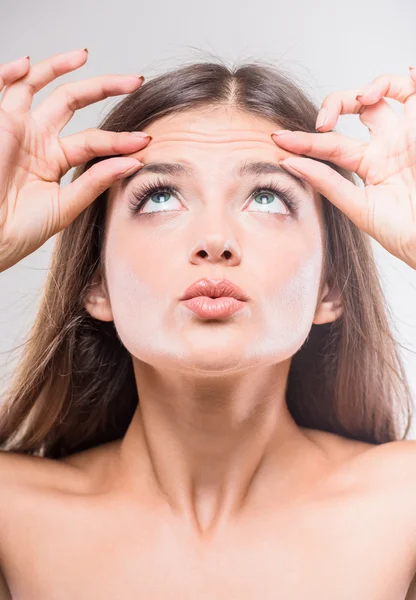 Schoonheid vrouw — Stockfoto