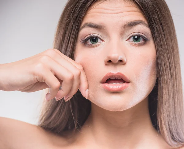 Mujer de belleza — Foto de Stock