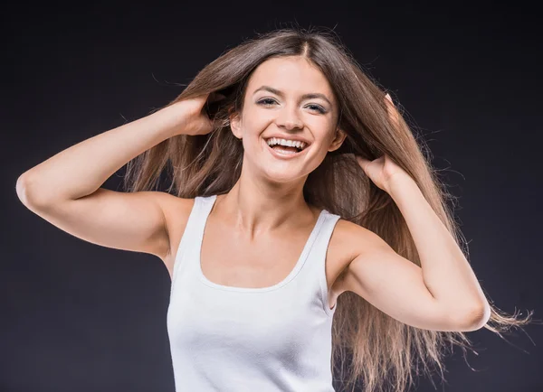 Schönheit Frau — Stockfoto