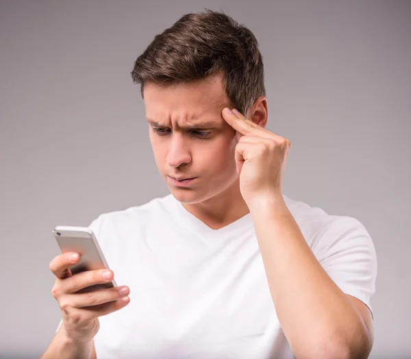 Joven hombre de negocios — Foto de Stock