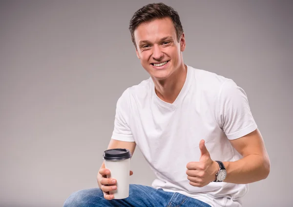 Joven hombre de negocios — Foto de Stock