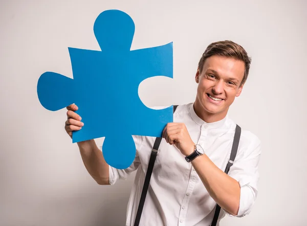 Joven hombre de negocios — Foto de Stock