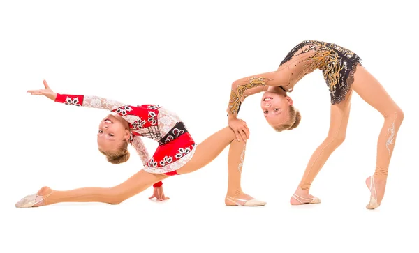Gimnastykami — Zdjęcie stockowe