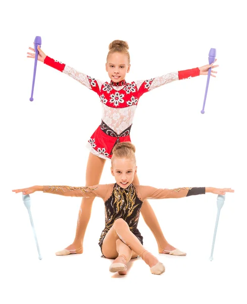 Jimnastikçiler — Stok fotoğraf