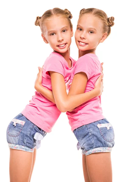 Twin sisters — Stock Photo, Image