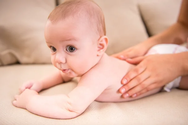 Mom and kid — Stock Photo, Image