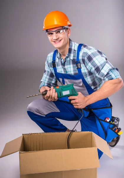 Trabajos de construcción — Foto de Stock