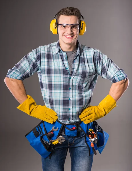 Trabajos de construcción — Foto de Stock