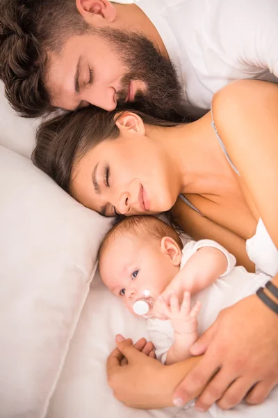 Orangtua dan bayi — Stok Foto