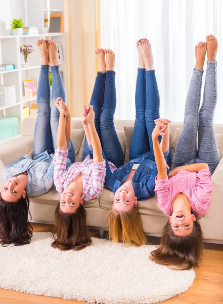 Group of girls — Stock Photo, Image