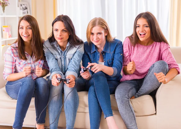 Group of girls — Stock Photo, Image