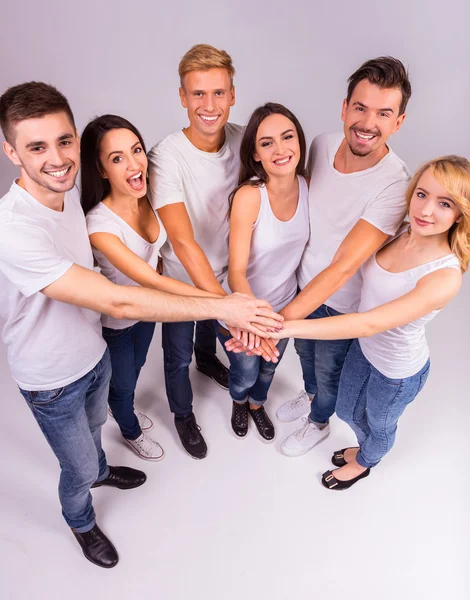 Gruppe von Menschen — Stockfoto