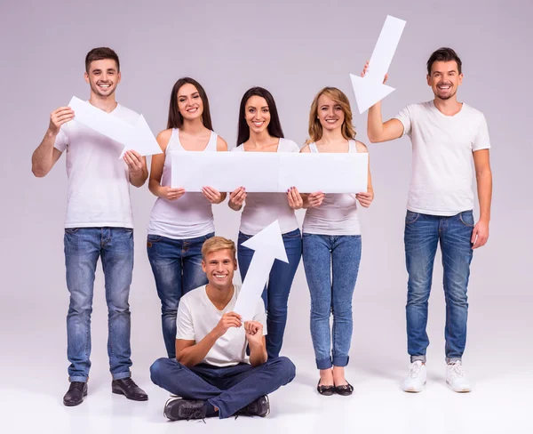 Gruppe von Menschen — Stockfoto