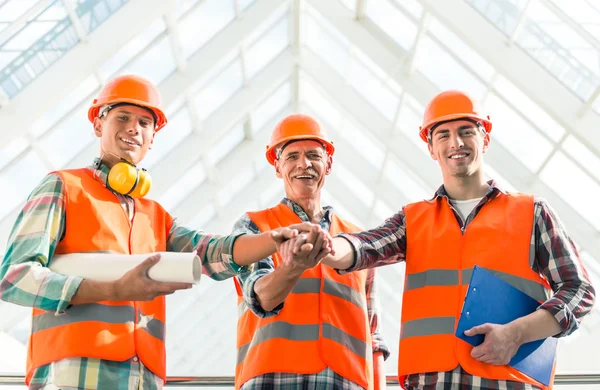 Menschen in der Baubranche — Stockfoto