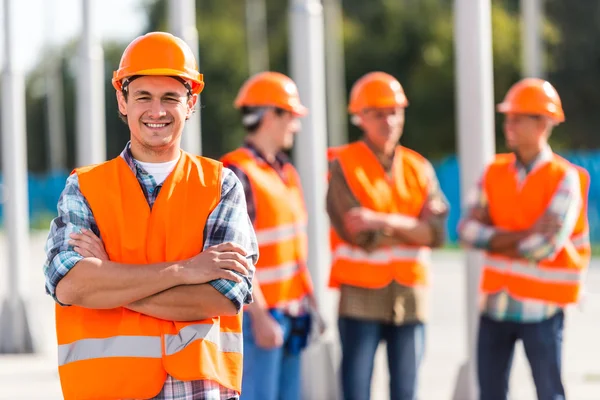 Industria de la construcción Personas — Foto de Stock