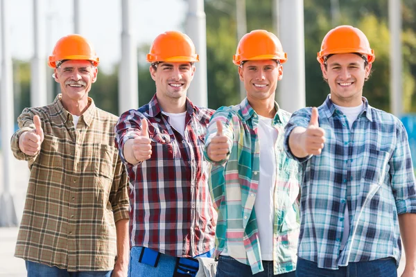 Industria de la construcción Personas — Foto de Stock