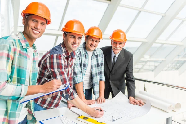 Industria de la construcción Personas — Foto de Stock