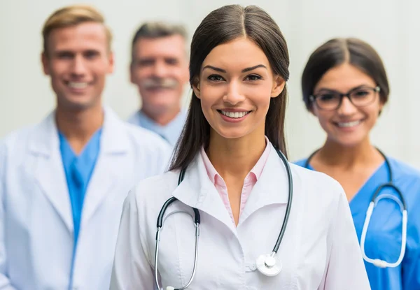 Doctors in hospital — Stock Photo, Image