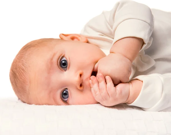 Little happy baby — Stock Photo, Image