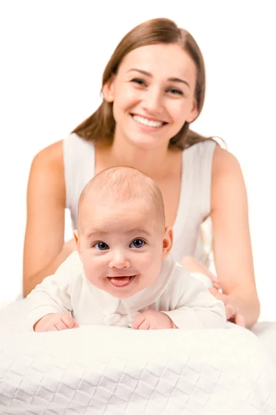 Küçük mutlu bebek — Stok fotoğraf