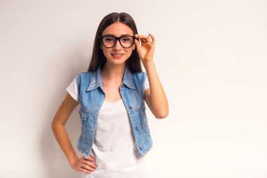 Genç stüdyo çekim